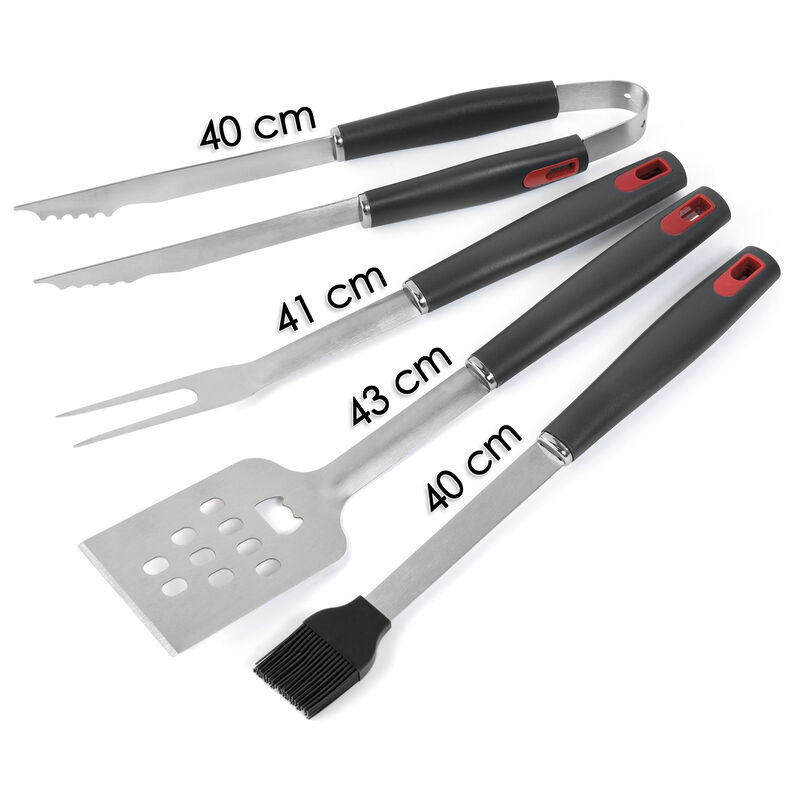 Juego de Utensilios para Asador 4 Piezas Modelo... image number null
