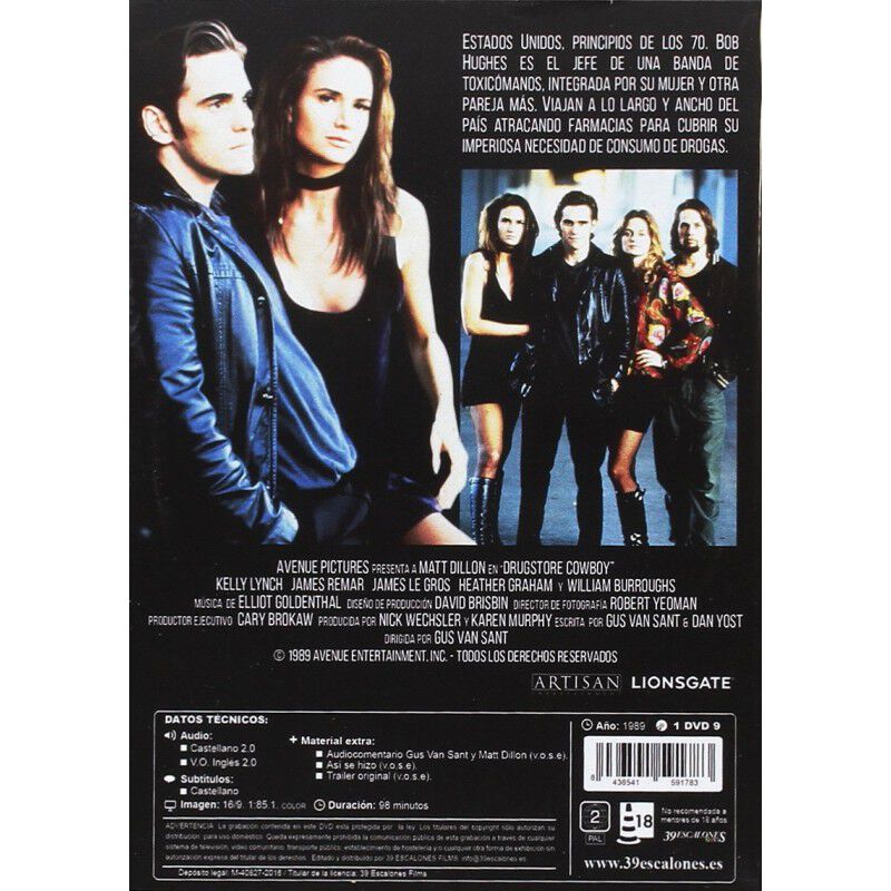 Drugstore Cowboy [DVD] (1989) image number null