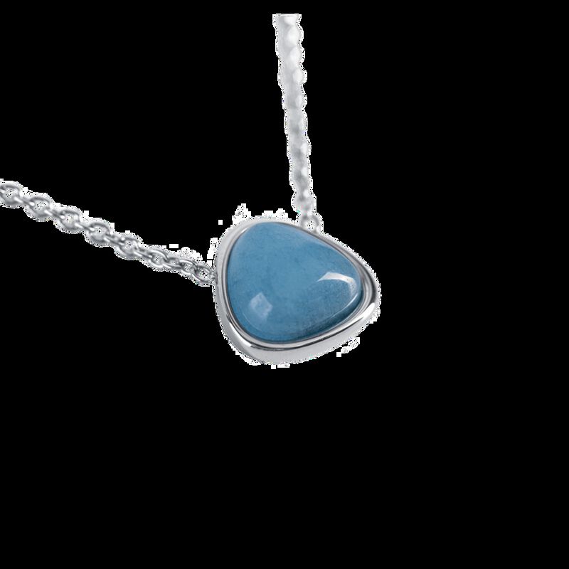 Luckyly Collares Mujer Acero Inoxidable, Cuarzo... image number null