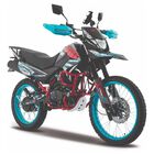 Motocicleta Doble Prop&oacute;sito Italika DM200 Azul con GPS