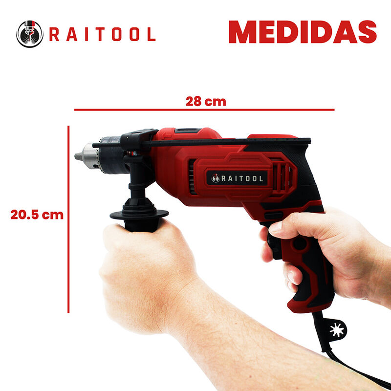 Taladro de Impacto 680W RAITOOL RT1001 image number null