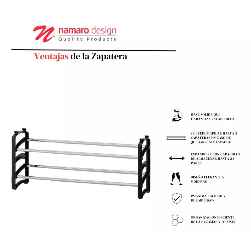 Zapatera Apilable Expandible Namaro Design image number null