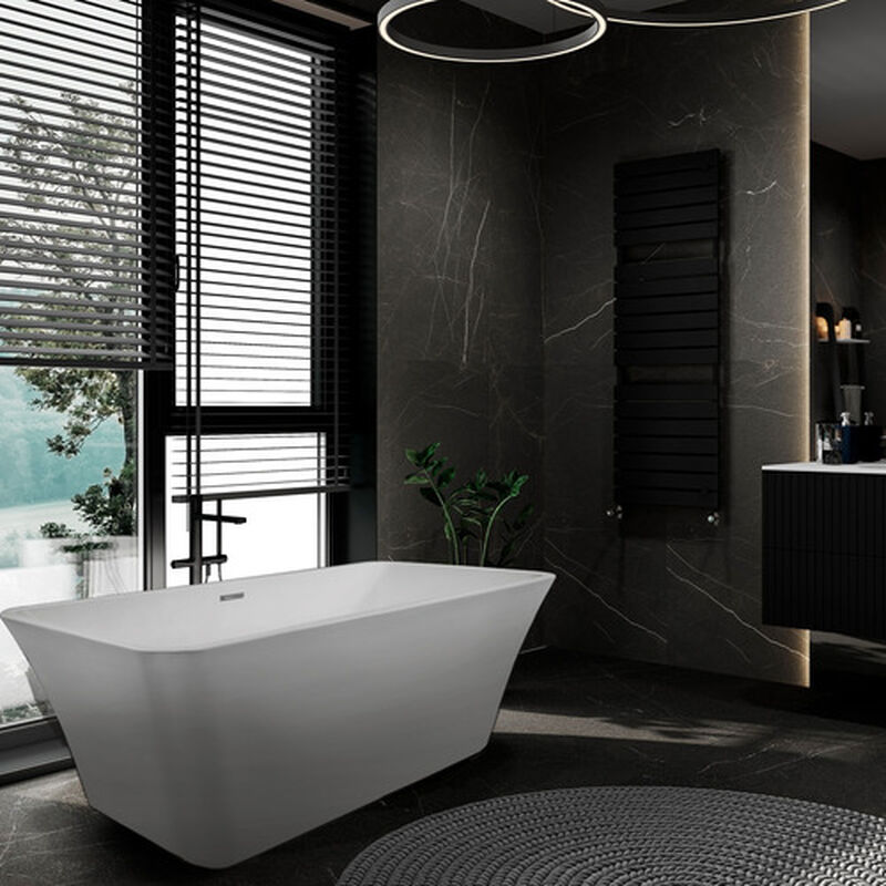 Tina Baño Blanca Premium Lujo 280l Fibra Vidrio... image number null