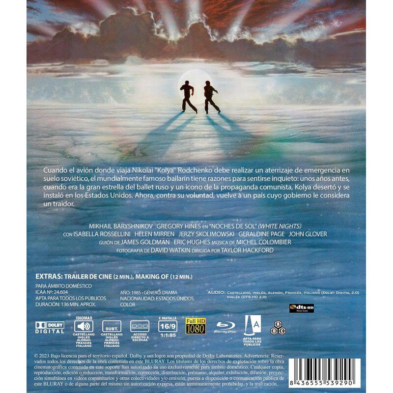 Noches De Sol [blu-ray.] (1985) Noches Blancas image number null