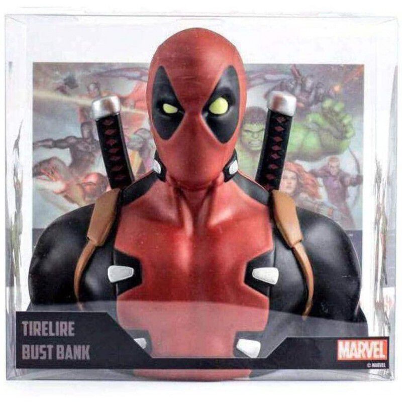 Hucha Deadpool Busto Marvel 20 cms image number null