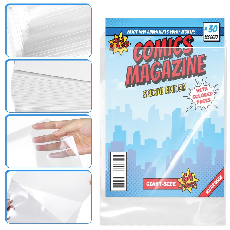 Vokoy 25 Juegos De Fundas Transparentes Y Table... image number null