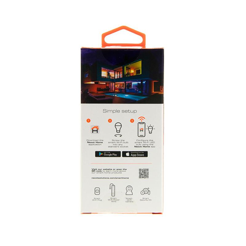 Bombilla LED inteligente Nexxt Wi-Fi 110V - A19... image number null