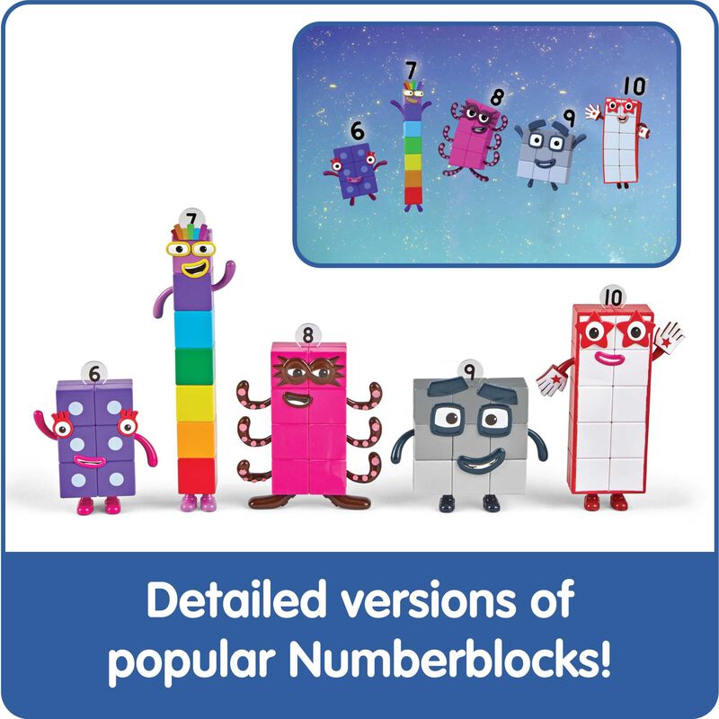 Set De Figuras De Acci&oacute;n Hand2mind Numberblocks... image number null