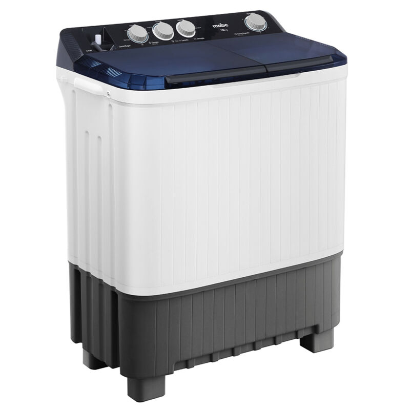 LAVADORA MABE LMDX8124HBAB DOBLE TINA 18KG BLAN... image number null