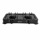 Parrilla Mesa Gas Lp 2 Quemadores Porcelanizada Negro Fraga