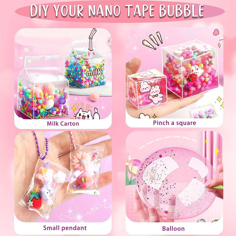 Kit De Burbujas Nano Tape Para Ni&ntilde;os, Squishy M... image number null