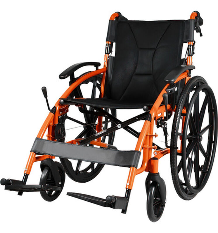 Silla Ruedas Deportiva Ligera Aluminio Plegable... image number null