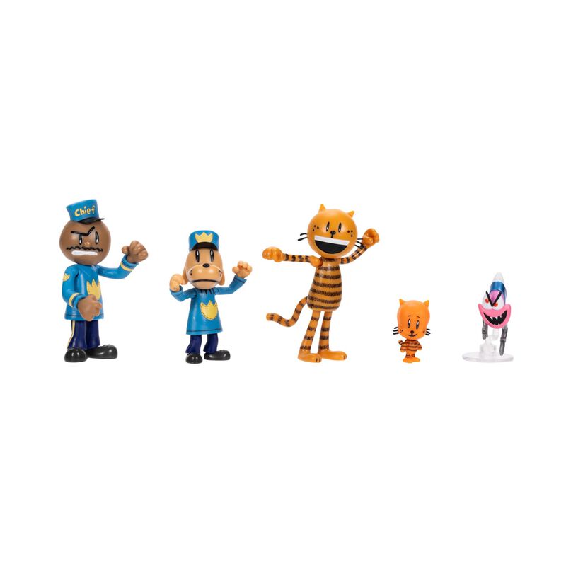 Set De Figuras De Acci&oacute;n Dog Man Movie Con Figu... image number null