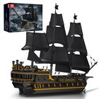 Kit De Modelo De Barco De Bloques De Construcci&oacute;n Mould King Perla Negra 5266+