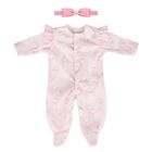 Set De Ropa Para Mu&ntilde;eca Reborn Baby Doll 16-18 Pulgadas Caranovo Pink