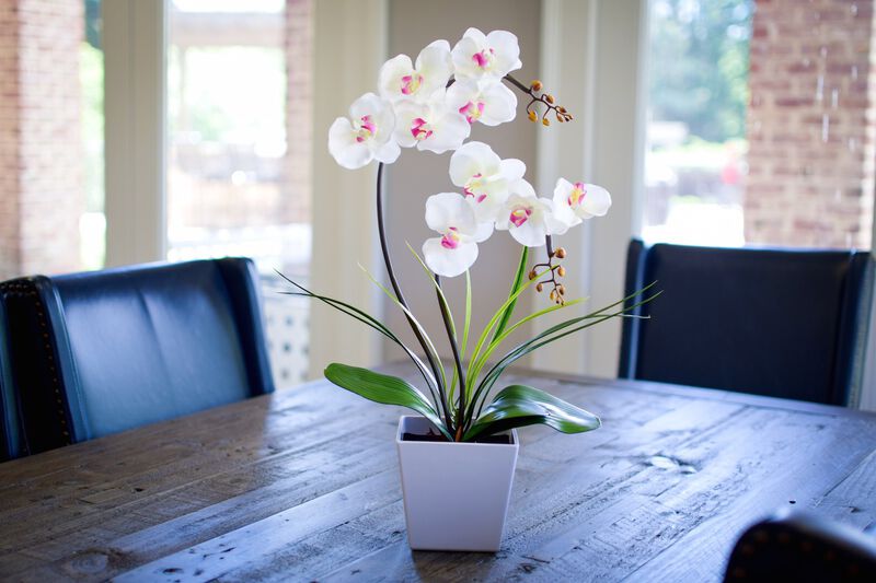 L&aacute;mpara Con Forma De Orqu&iacute;dea Homeseasons Homes... image number null