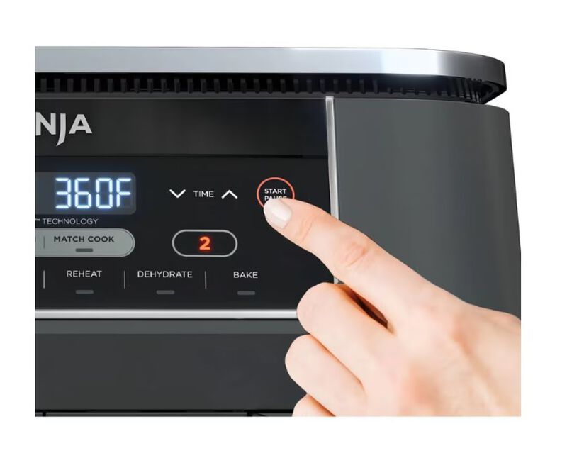 Freidora De Aire Ninja Dual Zone Negra Con Dobl... image number null
