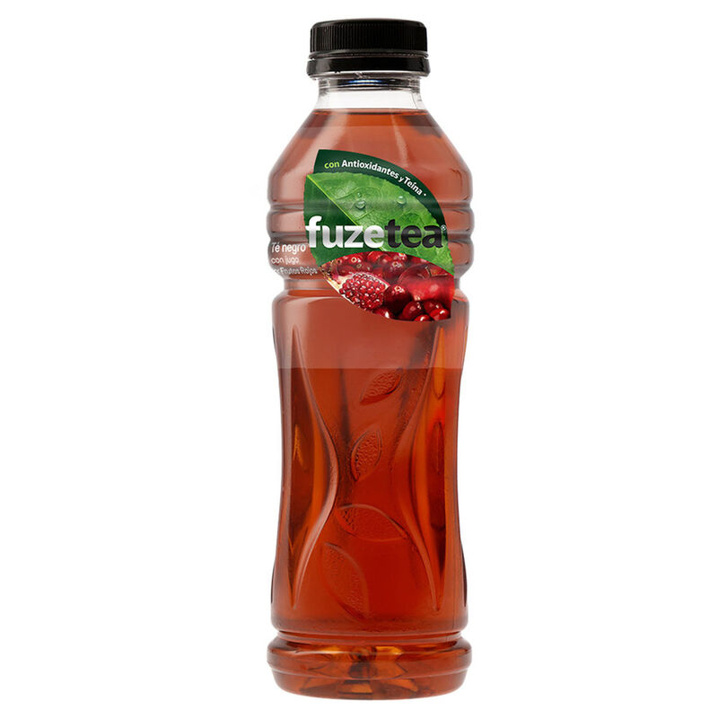 FUZE TEA NEGRO FRUTOS ROJOS 600ML image number null