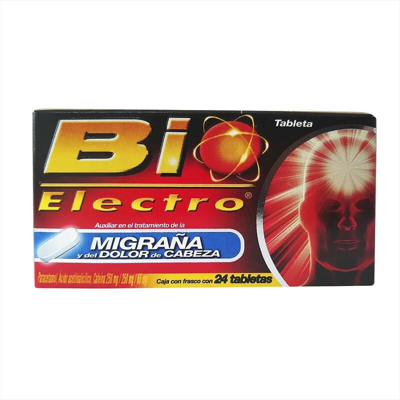 Bio-electro 250/250/65 Mg 24 Tableta(s) image number null