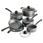 Bater&iacute;a De Cocina Tramontina 80119/542 Primaware Nonstick 10 Pzas Gris/Negro End