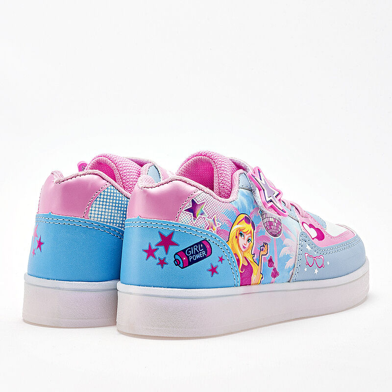 Space Boys Tenis urbano para ni&ntilde;a azul rosa bla... image number null