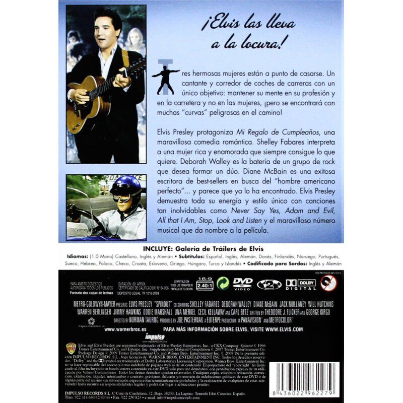 Mi Regalo De Cumplea&ntilde;os (e. Presley) [dvd] image number null
