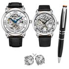 Set de relojes Stührling para pareja modelo 165B2.331554/39824 con Pluma y Arete