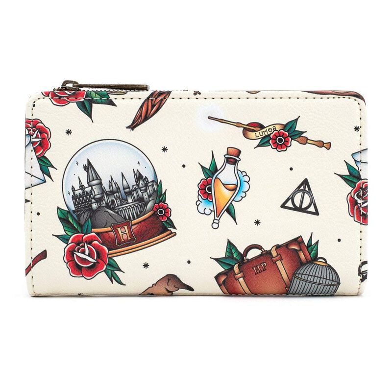 Cartera Bi-fold Loungefly Harry Potter Con Esta... image number null
