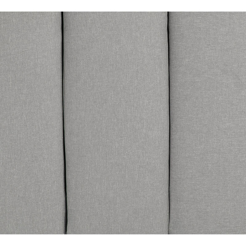 Cabecera King Size Dicasa Kami Gris Claro image number null