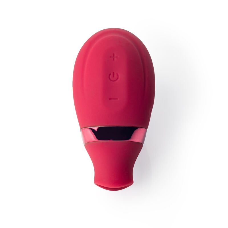VIBRADOR DE SUCCI&Oacute;N ROSA SNIFFER TONGUE image number null