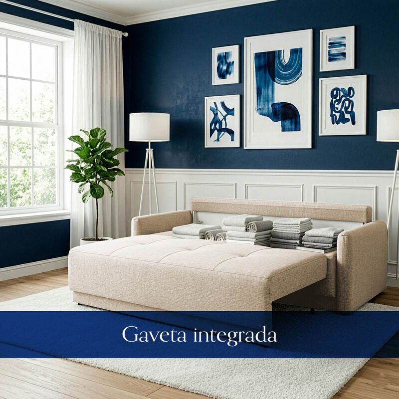 Sof&aacute; Cama Matrimonial Basel &ndash; Sill&oacute;n Convertibl... image number null