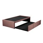 Cama Doble Roomi Matrimonial - Matrimonial Nomad Color Rosa