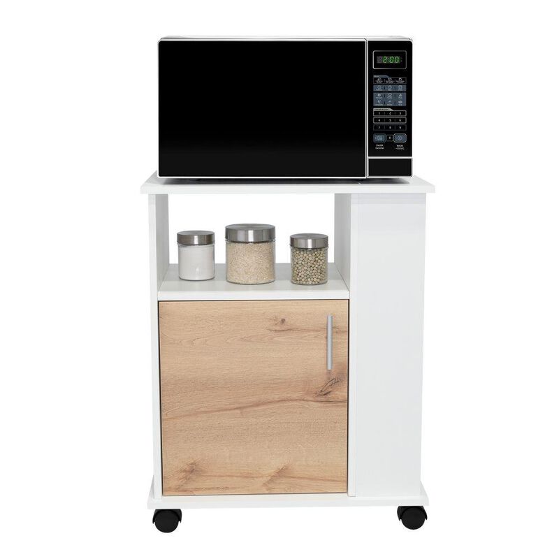 Módulo Microondas Tahara Café Claro y Blanco image number null