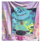 Exclusiva! Cobija Frazada Ultra Suave Monsters Inc