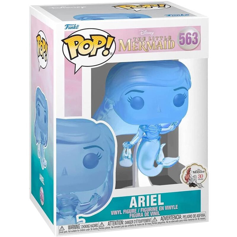 La Sirenita Ariel- Azul Translucida Funko Pop D... image number null