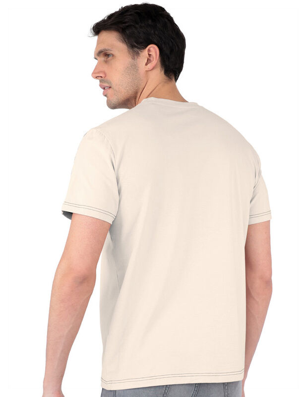Playera Casual Hombre Premium Cuello Redondo Be... image number null