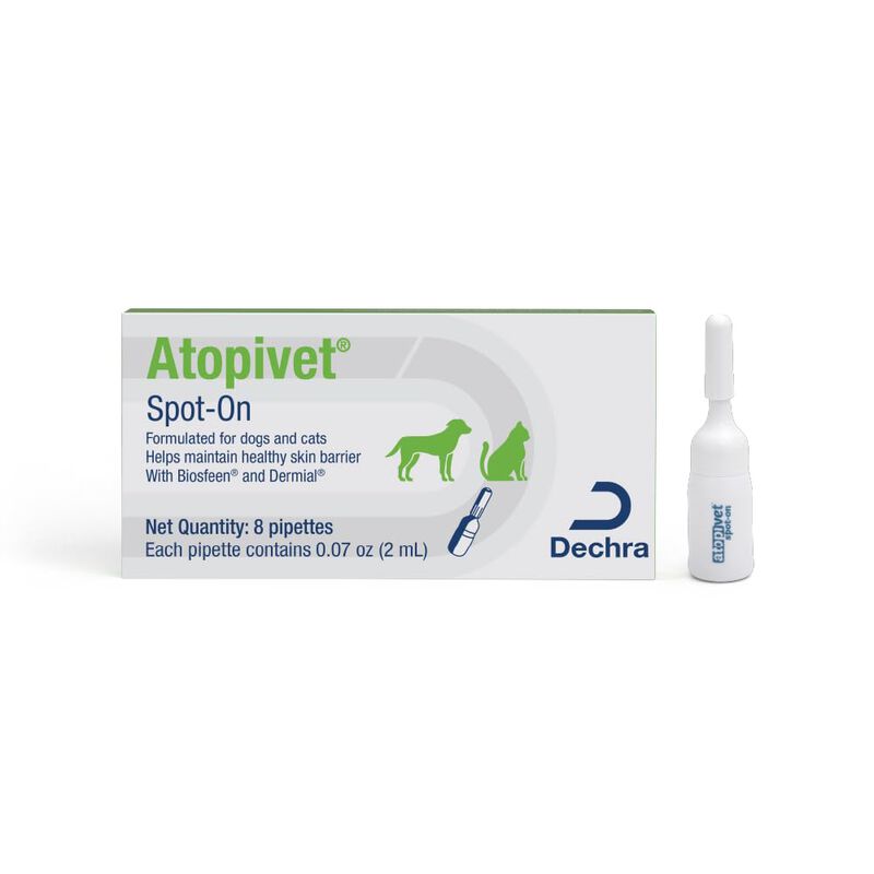 Atopivet Spot-on &ndash; 8 Pipetas De 2 ml Para Perro... image number null