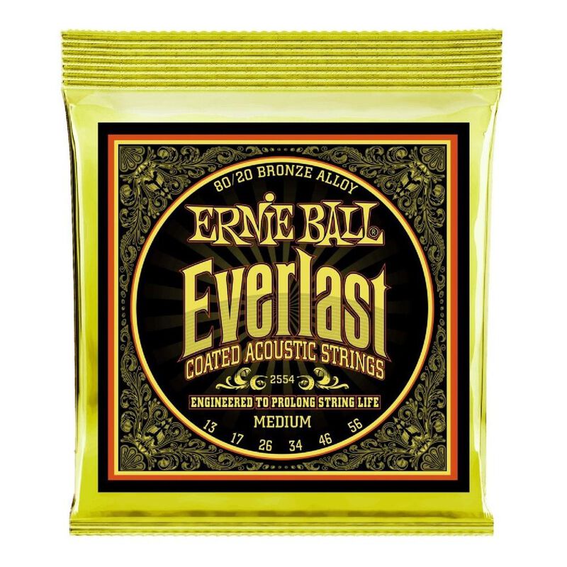 Cuerdas Ernie Ball 2554 Acustic Coated Bronce E... image number null