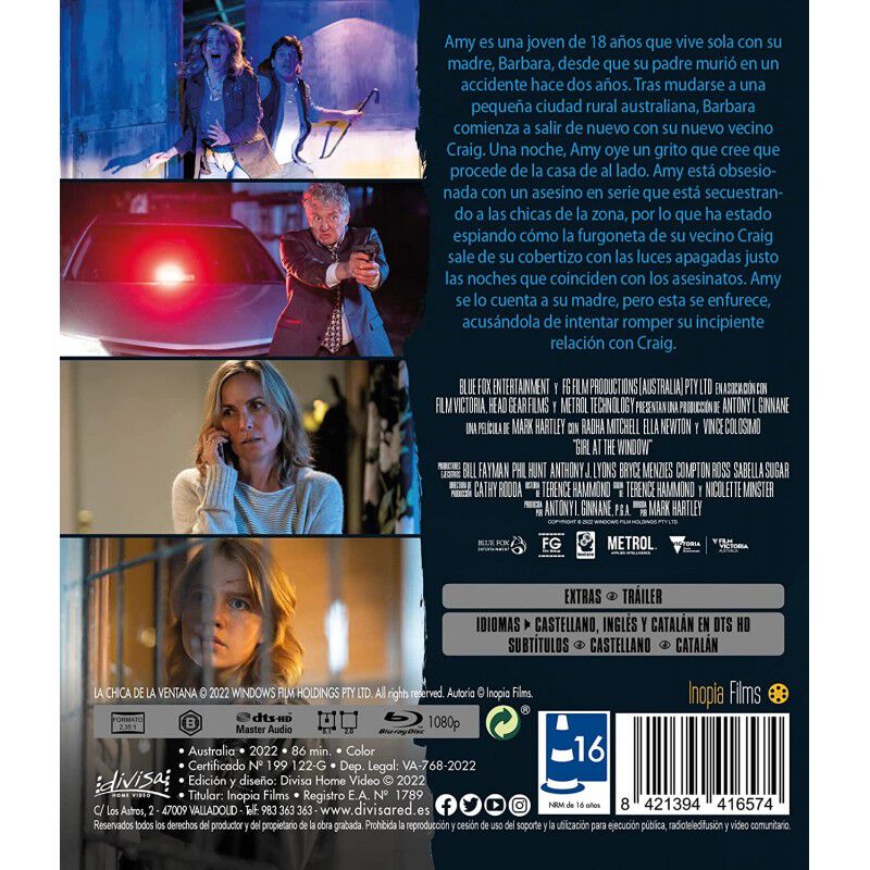 La Chica de la Ventana (Blu-ray) [Blu-ray] image number null