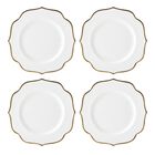 Juego De 4 Platos De Acento Lenox Contempo Luxe 23cm