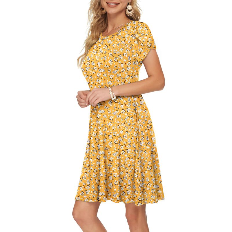 Vestido Molerani 2XL Amarillo Estampado Floral ... image number null