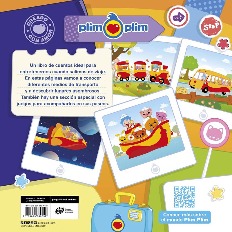 Cuentos Cortos Para Viajar Con Plim Plim, De Pl... image number null