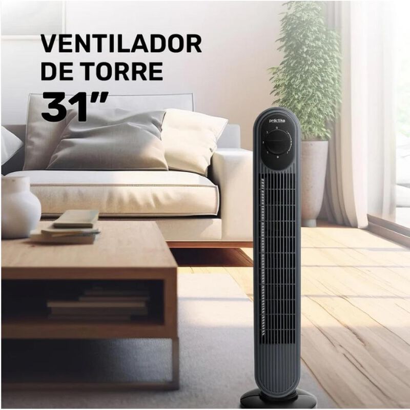 Ventilador Torre Taurus Pisa 32" 3 Vel Temp Osc... image number null
