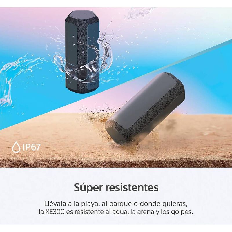 Bocina Sony Port&aacute;til SRS-XE300 Bluetooth Negra image number null