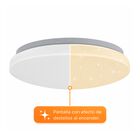 L&aacute;mpara De Techo Plaf&oacute;n Led 18 W, Luz C&aacute;lida Brillante, No Atenuable