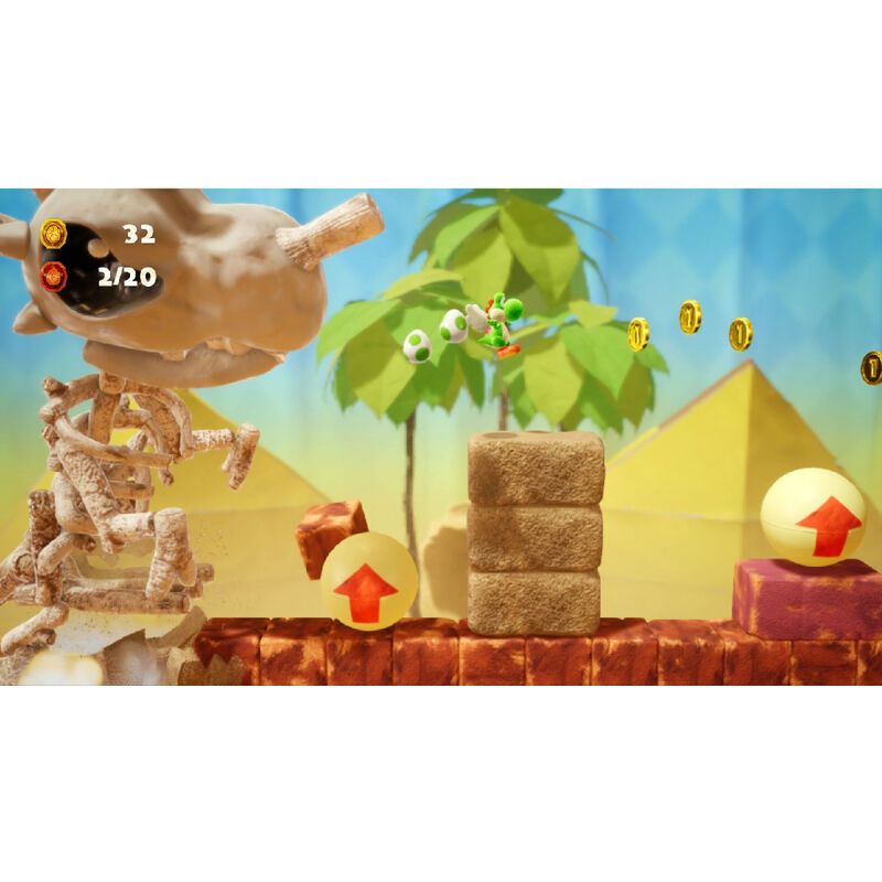 Nintendo Switch Juego Yoshi's Crafted World image number null