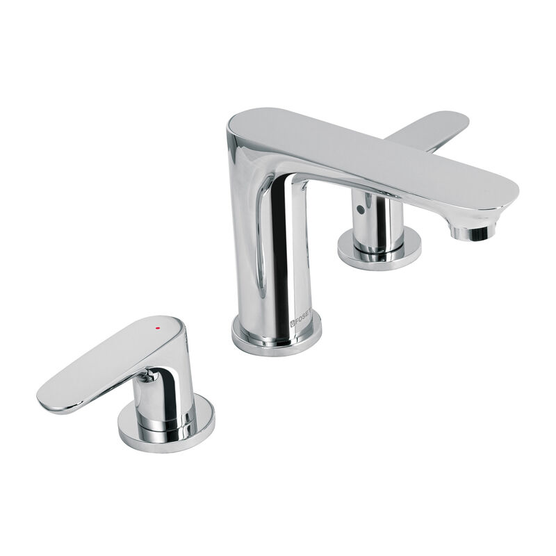 Mezcladora Cromo para Lavabo con Taladros Separ... image number null