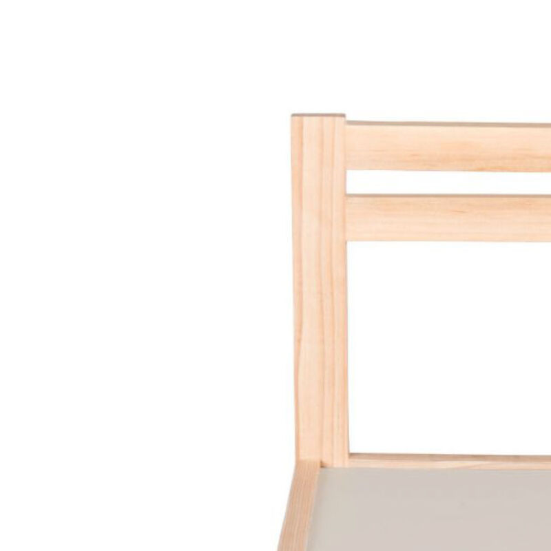 Silla de Madera Nórdica Barnizada para Niños - ... image number null