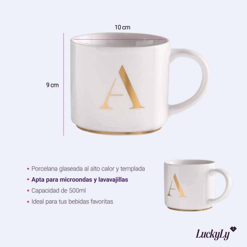 Tazas Para Café Letras Personalizadas, Regalos ... image number null