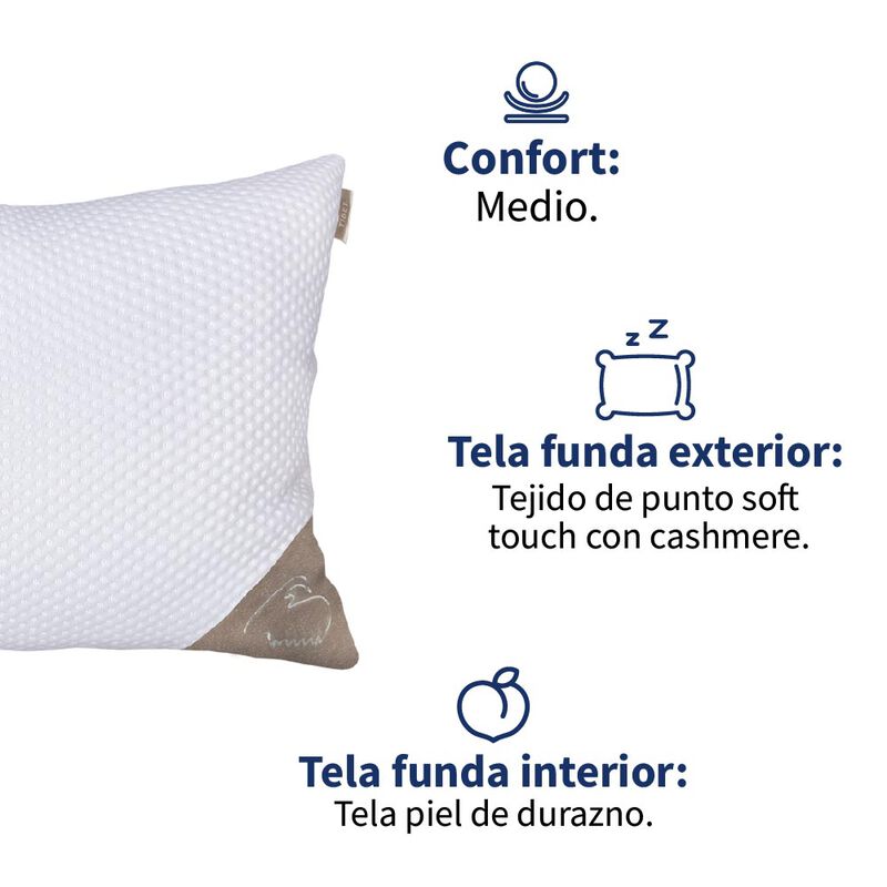 Almohada Therapedic Cashmere Tibet Std. image number null